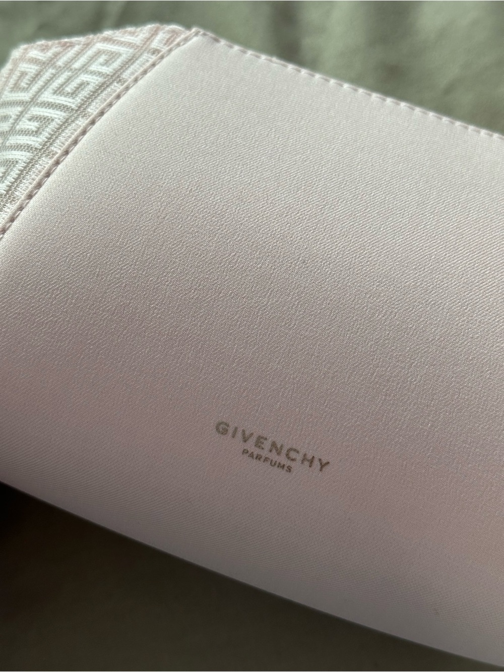Givenchy Pale Pink Logo Cosmetic Pouch - Picture 6 of 6